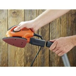 Black & Decker Black+Decker BEW230-QS - Disco Abrasivo Triangolare Mouse, 55 Watt, 133 X 95 Mm -Makitae Outlet 86619298 3