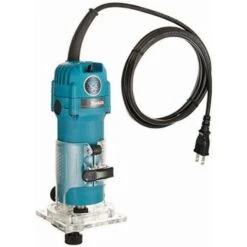 Makita 3707FC - Fresadora De Cantos Con Luz 500W 26000 Rpm Pinza 6 Mm 1.3 Kg