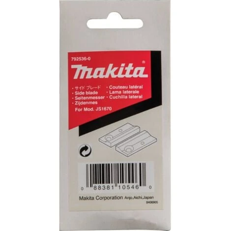 Makita 792536-0 - Juego De Cuchillas Para Modelo Js1670-js1000 2 Makita 792536-0 - Juego De Cuchillas Para Modelo Js1670-js1000 - immagine 2