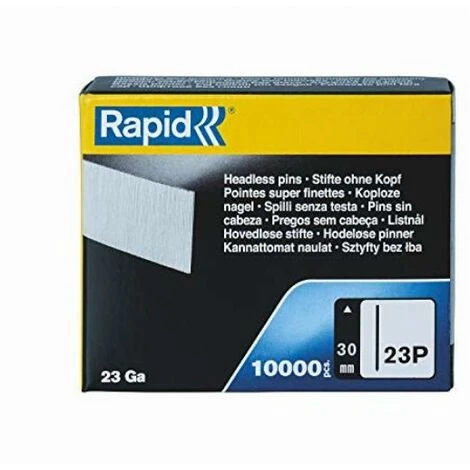 Rapid Micro-spilli 23P/30mm 10M Scatola 1 Rapid Micro-spilli 23P/30mm 10M Scatola