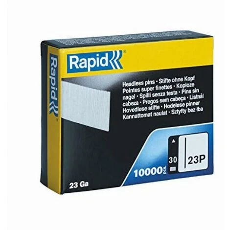 Rapid Micro-spilli 23P/30mm 10M Scatola 2 Rapid Micro-spilli 23P/30mm 10M Scatola - immagine 2