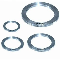 Karnasch 111630280 - Anelli Di Riduzione, Smerigliato, Granulato Esterno, Regolazione H7, Diametro Esterno 30 Mm, Diametro Interno 22,23 Mm, Spessore 1,8 Mm
