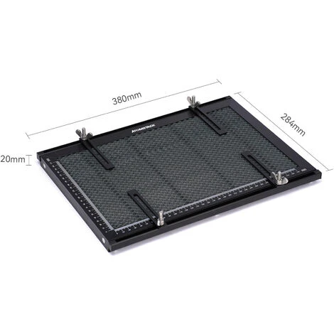 Tavolo Da Lavoro A Nido D'ape Per Incisore Laser Struttura Interamente In Metallo Piattaforma Per Pannelli In Acciaio Con Misurazione Per Macchina Per Incisione Laser CO2/diodo/fibra Taglio Pulito 380 2 Tavolo Da Lavoro A Nido D'ape Per Incisore Laser Struttura Interamente In Metallo Piattaforma Per Pannelli In Acciaio Con Misurazione Per Macchina Per Incisione Laser CO2/diodo/fibra Taglio Pulito 380 - immagine 2