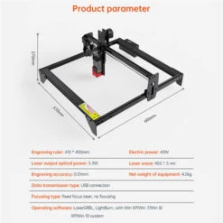 A5 Pro Incisore Laser 40W Macchina Per Incisione Laser CNC 410X400 8 A5 Pro Incisore Laser 40W Macchina Per Incisione Laser CNC 410X400 -Makitae Outlet 88716556 4