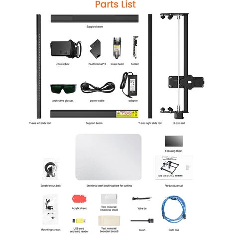 A5 Pro Incisore Laser 40W Macchina Per Incisione Laser CNC 410X400 5 A5 Pro Incisore Laser 40W Macchina Per Incisione Laser CNC 410X400 - immagine 5