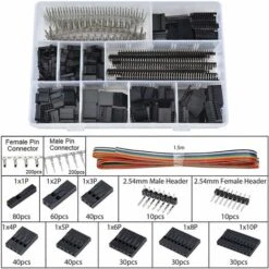 Set Di Connettori Per Pinze A Crimpare SN-28B Pinze A Crimpare A Cricchetto Con Connettore Maschio/femmina 0,1-1,0 Mm² Strumento Di Crimpatura Per Connettore 2,54 Mm 3,96 Mm KF2510 28-18 AWG 8 Set Di Connettori Per Pinze A Crimpare SN-28B Pinze A Crimpare A Cricchetto Con Connettore Maschio/femmina 0,1-1,0 Mm² Strumento Di Crimpatura Per Connettore 2,54 Mm 3,96 Mm KF2510 28-18 AWG -Makitae Outlet 89070167 4
