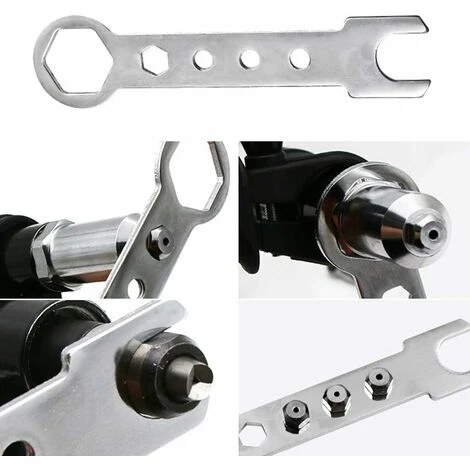 Utensile Per Rivettatura A Batteria, Rivettatrice Elettrica, Rivettatrice A Batteria, Adattatore Per Trapano Per Rivettatrice 3 Utensile Per Rivettatura A Batteria, Rivettatrice Elettrica, Rivettatrice A Batteria, Adattatore Per Trapano Per Rivettatrice - immagine 3