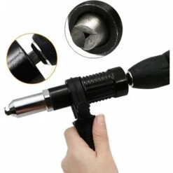Utensile Per Rivettatura A Batteria, Rivettatrice Elettrica, Rivettatrice A Batteria, Adattatore Per Trapano Per Rivettatrice 9 Utensile Per Rivettatura A Batteria, Rivettatrice Elettrica, Rivettatrice A Batteria, Adattatore Per Trapano Per Rivettatrice -Makitae Outlet 89070209 5