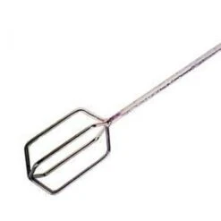 No Brand MISCELATORE A FRUSTA PER COLLE PER TRAPANO AGITATORE L. 550 Mm ZINCATO