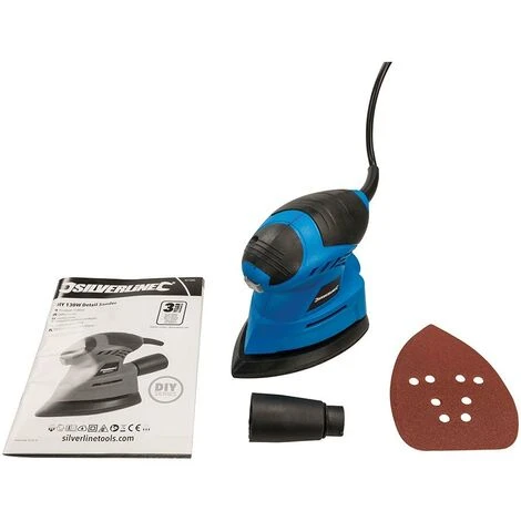 Silverline Levigatrice Palmare A Dettaglio 130 W 130 W 3 Silverline Levigatrice Palmare A Dettaglio 130 W 130 W - immagine 3