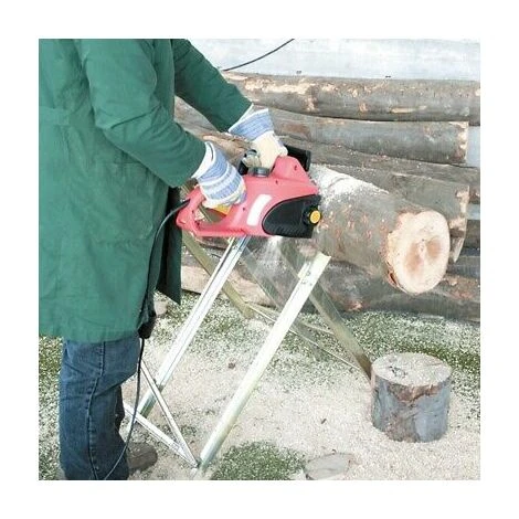 Cavalletto In Acciaio Pieghevole Taglialegna Per Tronchi In Legno Valex 1700509 3 Cavalletto In Acciaio Pieghevole Taglialegna Per Tronchi In Legno Valex 1700509 - immagine 3