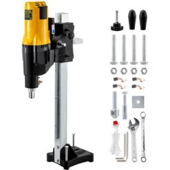 VEVOR Trapano Colonna Da Banco 4450 W Macchina Per Carotaggio 230 V Trapano A Colonna Industriale Ad Alta Precisione Frequenza Nominale 50 HZ Preci
