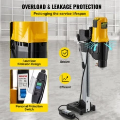 VEVOR Trapano Colonna Da Banco 4450 W Macchina Per Carotaggio 230 V Trapano A Colonna Industriale Ad Alta Precisione Frequenza Nominale 50 HZ Preci -Makitae Outlet 92209244 5