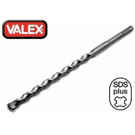 PUNTA PER TRAPANO SDS PLUS 16 X 260 Mm PUNTA AL WIDIA X CEMENTO E PIETRA VALEX 1 PUNTA PER TRAPANO SDS PLUS 16 X 260 Mm PUNTA AL WIDIA X CEMENTO E PIETRA VALEX