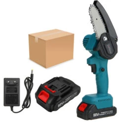 Motosega A Batteria 88V Motosega Elettrica A Batteria Con 2 Batterie