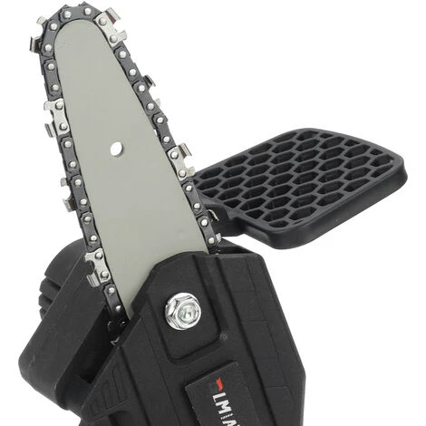 Motosega 18V Motosega A Batteria Guida Portatile Elettrica Senza Fili Da 4 Pollici Con 2 Batterie 2500mah Nero 5 Motosega 18V Motosega A Batteria Guida Portatile Elettrica Senza Fili Da 4 Pollici Con 2 Batterie 2500mah Nero - immagine 5