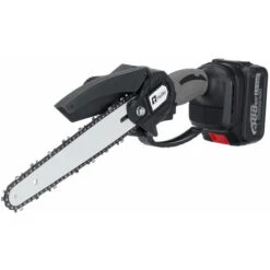 Wolike 8 '' Cordless Potatore Batteria Motosega 10000 RPM Motosega Elettrica Tronco Sega 2 Batterie Nero 7 Wolike 8 '' Cordless Potatore Batteria Motosega 10000 RPM Motosega Elettrica Tronco Sega 2 Batterie Nero -Makitae Outlet 93344514 3