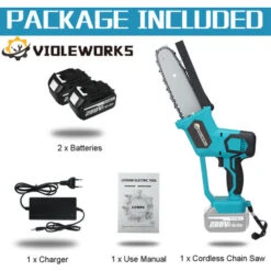 Motosega A Batteria A Batteria Da 288 V Con 2 Batterie Elettriche Portatili Motosega Da Giardino -Makitae Outlet 93355359 4