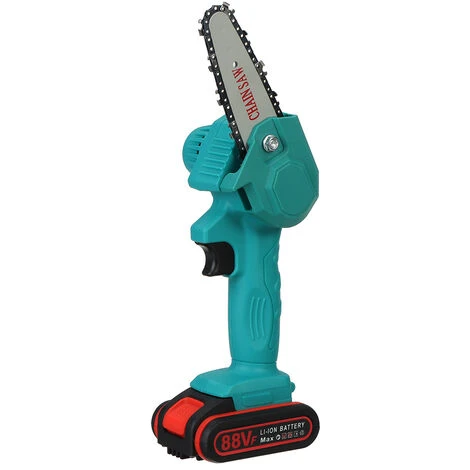 VIOLEWORKS 88V 1080W 4 Pollici Sega Portatile Per La Lavorazione Del Legno Motosega Batteria Potatore Elettrico Senza Fili (blu, 1 Batteria) 3 VIOLEWORKS 88V 1080W 4 Pollici Sega Portatile Per La Lavorazione Del Legno Motosega Batteria Potatore Elettrico Senza Fili (blu, 1 Batteria) - immagine 3