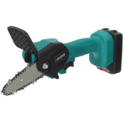 Mini Motosega Elettrica 18V 2400W Per Attrezzi Da Giardino Per La Lavorazione Del Legno Con 2 Batterie Senza Spazzole Coxolo