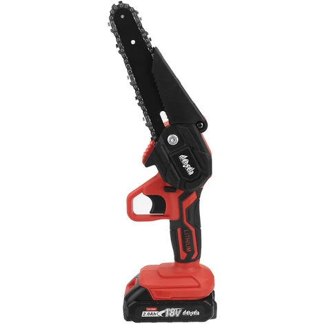 6'' Mini Motosega A Batteria Motosega Elettrica Sega A Una Mano Incl. 1 Batteria 3 6'' Mini Motosega A Batteria Motosega Elettrica Sega A Una Mano Incl. 1 Batteria - immagine 3