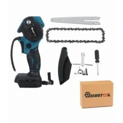MUSTOOL 6 '' 18V 10000 RPM Brushless Cordless Potatura Motosega Batteria Motosega Tronco (senza Batteria) Con Coperchio 8 MUSTOOL 6 '' 18V 10000 RPM Brushless Cordless Potatura Motosega Batteria Motosega Tronco (senza Batteria) Con Coperchio -Makitae Outlet 93355923 4