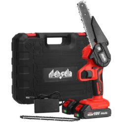 Mini Motosega A Batteria Da 6'' Con Motosega Elettrica A Una Mano (senza Batteria)