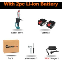 Motosega A Batteria 10 Pollici 22900mAh 2 Batterie Blu 7 Motosega A Batteria 10 Pollici 22900mAh 2 Batterie Blu -Makitae Outlet 93374837 3