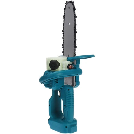 18V 8'' Cordless Potatore Motosega Elettrica Tronco Sega Blu (Senza Batteria) 3 18V 8'' Cordless Potatore Motosega Elettrica Tronco Sega Blu (Senza Batteria) - immagine 3