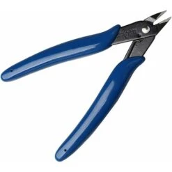 ZOLGINAH Tagliente Laterale, Forbici Laterali Yuanzi Utensile Da Taglio, Spelafili Pollice/Acciaio Per Cavi Elettrici, Riparazione Di Gioielli, Fai Da Te, Fai Da Te (3 Confezioni, Blu)