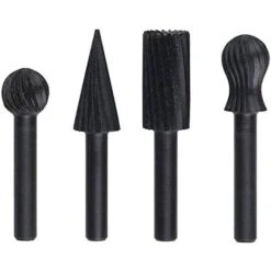 BOSCH - SET 4 PZ FRESE FERRO LEGNO METALLO