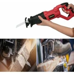 Sega Alternativa Da 710 W Sega Alternativa Manuale Da 240 V Sega Alternativa Elettrica Cambio Lama Senza Attrezzi A Velocità Variabile Per Il Taglio Di Legno, Plastica E Metallo Tenero -Makitae Outlet 94076480 4