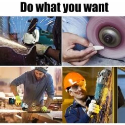 Sostituzione Smerigliatrice Angolare A Batteria Da 800 W Per Makita DGA504Z, Disco Da Taglio Senza Spazzole Da 125 Mm Per Tagliare E Levigare + Batteria 2x5500 MAh (senza Caricabatterie) -Makitae Outlet 94076503 5