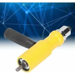 Strumento Di Rivettatura Per Trapano, Adattatore Per Pistola Rivettatrice Ergonomico E Di Buona Compatibilità Per Fai Da Te 8 Strumento Di Rivettatura Per Trapano, Adattatore Per Pistola Rivettatrice Ergonomico E Di Buona Compatibilità Per Fai Da Te -Makitae Outlet 94169746 4