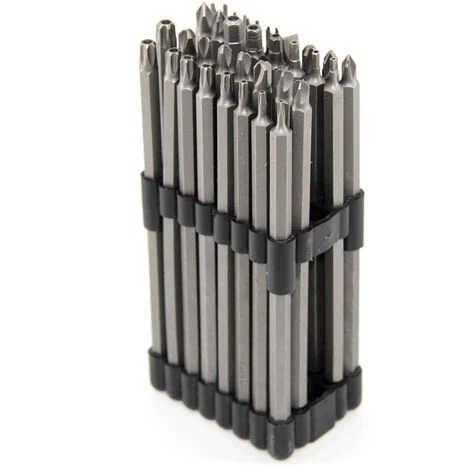 Set Di Punte Di Sicurezza Extra Lunghe Set Di Punte Per Trapano Da 32 Pezzi Set Di Punte Antimanomissione Set Di Punte Di Sicurezza 2 Set Di Punte Di Sicurezza Extra Lunghe Set Di Punte Per Trapano Da 32 Pezzi Set Di Punte Antimanomissione Set Di Punte Di Sicurezza - immagine 2