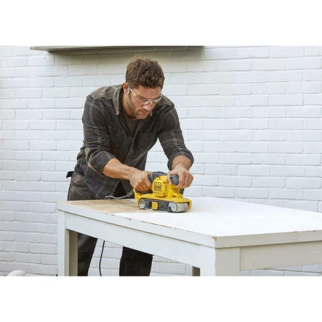 PIALLA ELETTRICA 1000W PIALLATRICE LEVIGATRICE A NASTRO LEGNO STANLEY 4 PIALLA ELETTRICA 1000W PIALLATRICE LEVIGATRICE A NASTRO LEGNO STANLEY - immagine 4