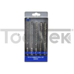 GEKO G40050 SET PUNTE PER MURO 5pz SDS-PLUS 5-12mm -Makitae Outlet 94731255 4