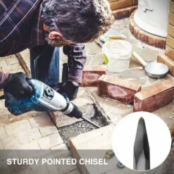 Set Di Punte Da Trapano, Punte Da Trapano A Percussione E Set Di Scalpelli Con Custodia, 17 Pezzi -Makitae Outlet 94928721 5