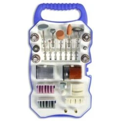 Trade Shop - Kit 82 Accessori Mini Trapano Dremel Punte Inserti Per Lucidare Levigare