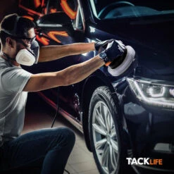 TACKLIFE Cera / Lucidatrice, Tampone Per Cera Per Auto Orbitale Casuale Da 10 Pollici Da 10 Pollici A Doppia Azione, Cavo Di Alimentazione Da 10 Piedi, Velocità Variabile, Con Cappucci E Guanti Per Lu -Makitae Outlet 95136968 4