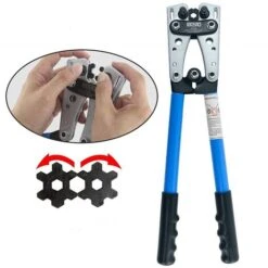 SCJG Pinze A Crimpare A ITeddo Terminali Manuali HX-50B Pinze A Crimpare Per Cavi In Rame E Alluminio Pinze A Crimpare 6-50mm -Makitae Outlet 95525456 5