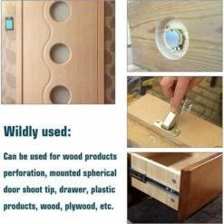 GTA 10 Pezzi Frese Per La Lavorazione Del Legno Punte Da Trapano In Metallo Duro Svasatore In Metallo Duro Per Modellare Fori Lavorazione Del Legno Prodotti In Legno Punzonatura -Makitae Outlet 95754048 4 1