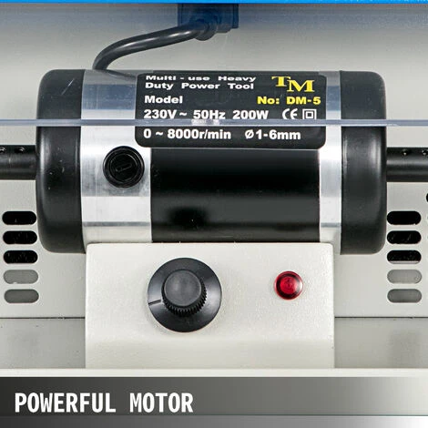 VEVOR Lucidatrice Per Gioielli, 220 V 200 W Velocita 0-8000 RPM Lucidatrice Per Polveri, Lucidatore Da Banco A Velocita Variabile Per Gioielli Lucidati, Alluminio, Cromo, Materiali Dentali Acrilici 4 VEVOR Lucidatrice Per Gioielli, 220 V 200 W Velocita 0-8000 RPM Lucidatrice Per Polveri, Lucidatore Da Banco A Velocita Variabile Per Gioielli Lucidati, Alluminio, Cromo, Materiali Dentali Acrilici - immagine 4