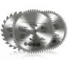 Set Di 3 Lame Per Sega Circolare In Carburo Di Tungsteno, 24T 48T 60T TCT Sah Per Legno Metallo E Alluminio (210 X 30 Mm)