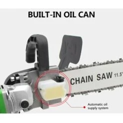 La Sega Per Legno Sega Da Falegname Sega Elettrica Per Uso Domestico Smerigliatrice Angolare Motosega Elettrica Modificata (con Tipo Di Tanica Di Olio 1 Catena) -Makitae Outlet 97431886 4