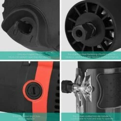 ITesatrice Elettrica Diametro 6,35 Mm 30000 RPM ITesatrice Elettrica Con 15 Set Di ITese -Makitae Outlet 97432120 3