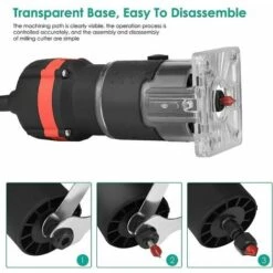 ITesatrice Elettrica Diametro 6,35 Mm 30000 RPM ITesatrice Elettrica Con 15 Set Di ITese -Makitae Outlet 97432120 4