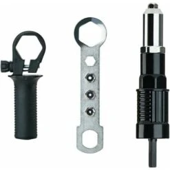 Adattatore Per Pistola Per Rivetti A Mano Professionale Per Trapano A Batteria, Kit Di Inserti Per Adattatore Per Pistola Per Rivetti Per Trapano A Mano,