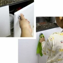 Clip Per Strofinaccio Da 6 Pezzi, Gancio Adesivo Per Strofinaccio, Gancio A Ventosa Per Strofinaccio Da Cucina, Porta Asciugamani Da Cucina Con Ventosa Per Bagno, Armadio E Armadio -Makitae Outlet 98131987 4