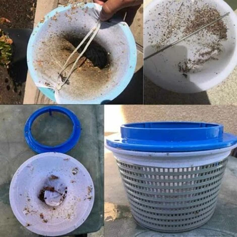 Calza Filtrante Per Cestello Skimmer Piscina Fino A 25 Cm - 5 Pezzi 4 Calza Filtrante Per Cestello Skimmer Piscina Fino A 25 Cm - 5 Pezzi - immagine 4